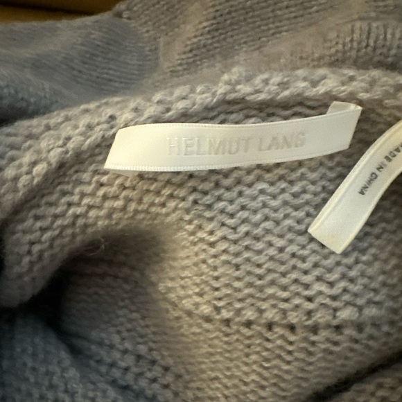 Helmut Lang Sweater wool gray-m - Picture 4 of 7